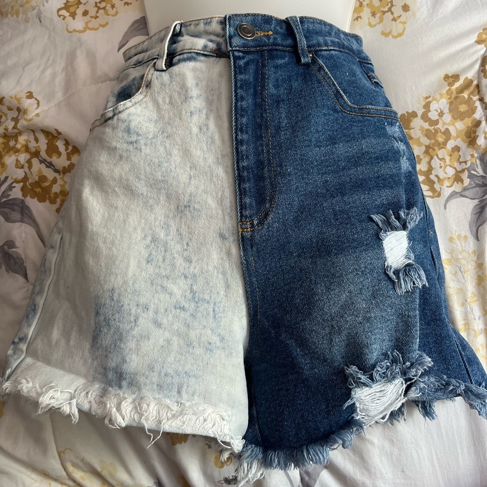 Light Washed Dark Washed Jeans